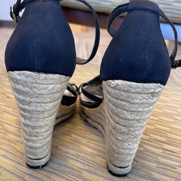 5” wedge heel, rope wedge, bejeweled - Picture 5 of 5